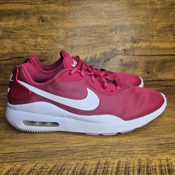 Nike Air Max Oketo Color Wild Cherry/white Style Aq2231-600 Size 10 - Picture 3 of 9